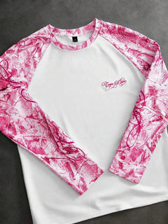 Longsleeve met raglan mouwen