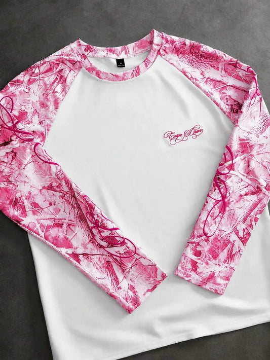 Longsleeve met raglan mouwen
