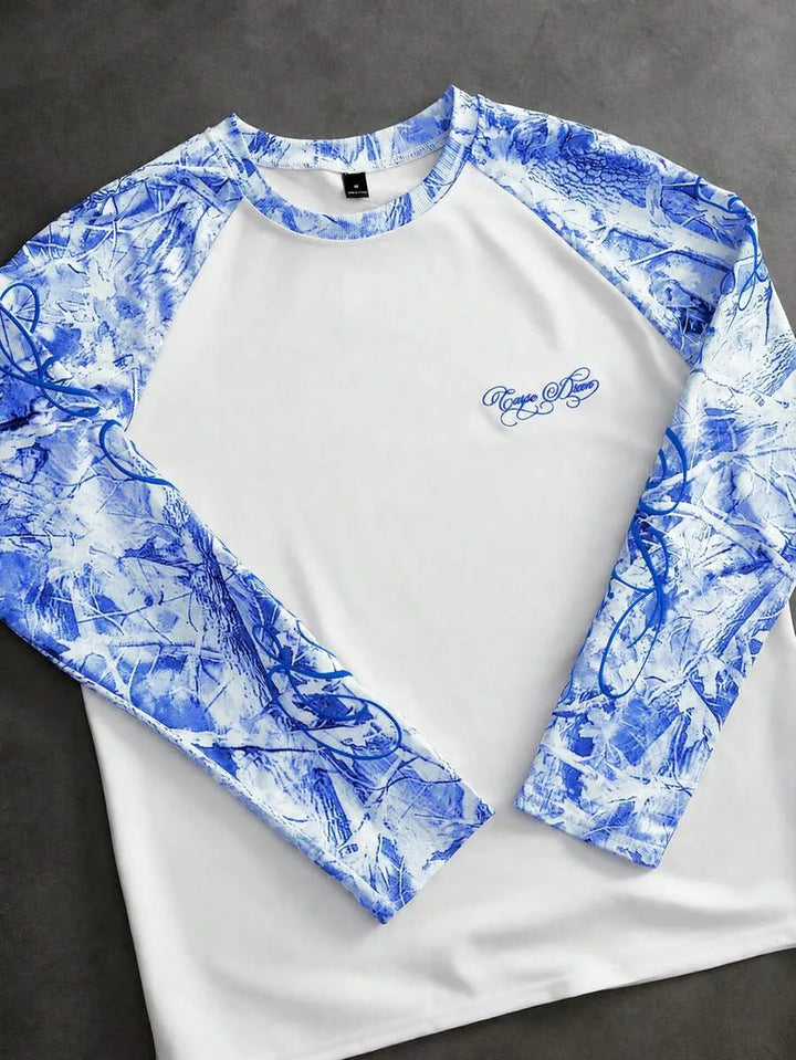 Longsleeve met raglan mouwen