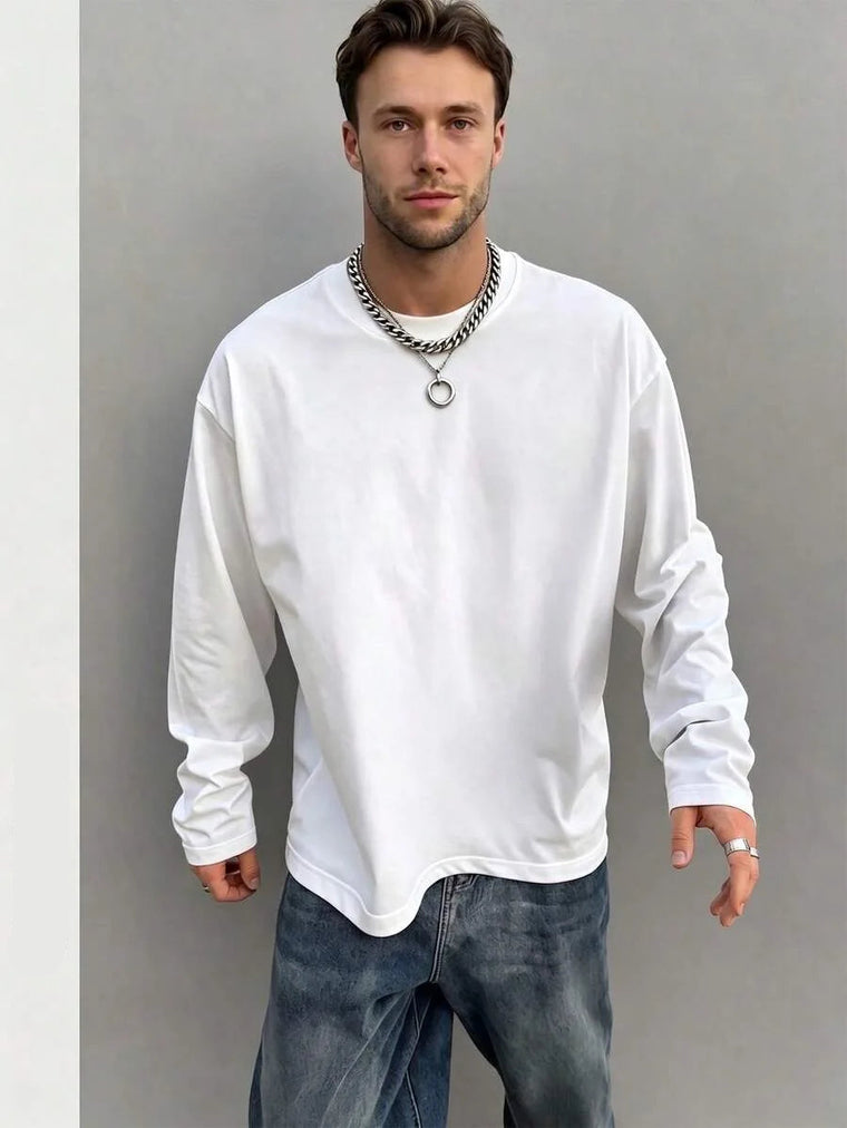Longsleeve met ronde hals