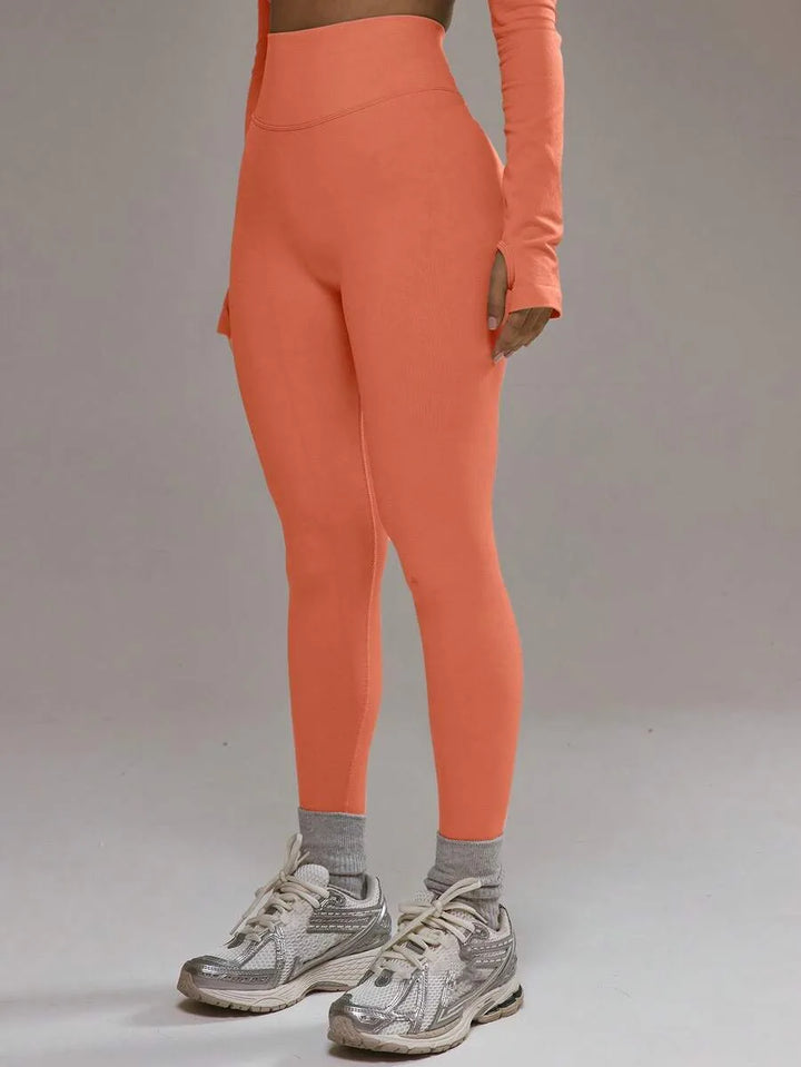 Seamless high waist leggings