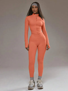 Seamless high waist leggings