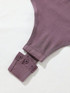 Bodysuit met V-hals en Spaghetti Bandjes