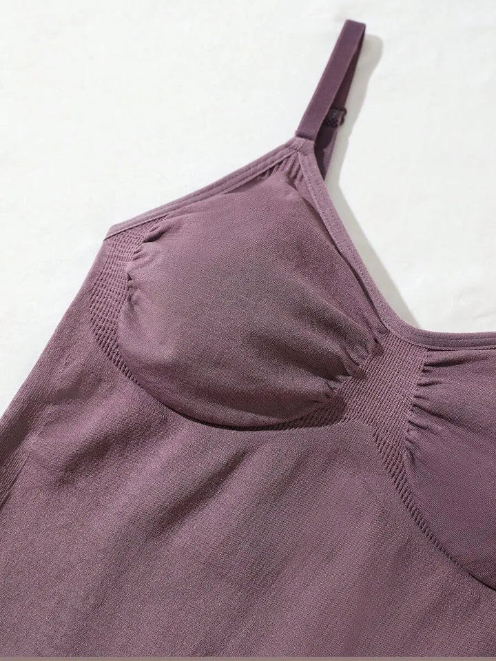 Bodysuit met V-hals en Spaghetti Bandjes