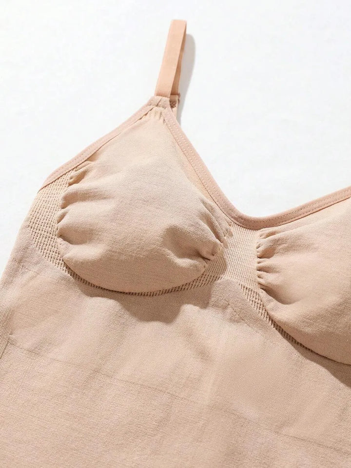 Bodysuit met V-hals en Spaghetti Bandjes