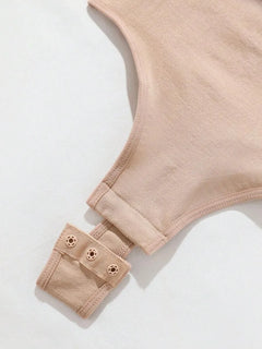 Bodysuit met V-hals en Spaghetti Bandjes