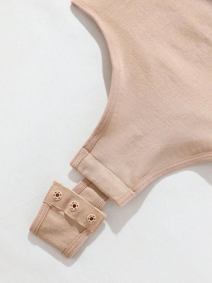 Bodysuit met V-hals en Spaghetti Bandjes