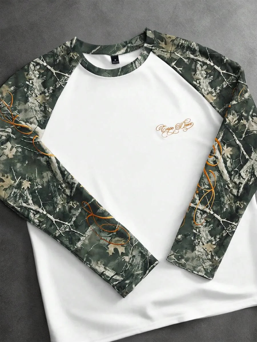 Longsleeve met raglan mouwen