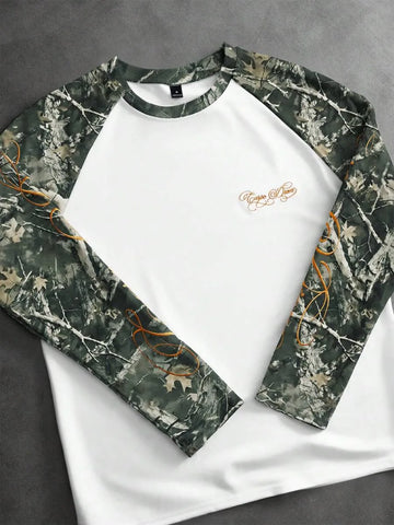 Longsleeve met raglan mouwen