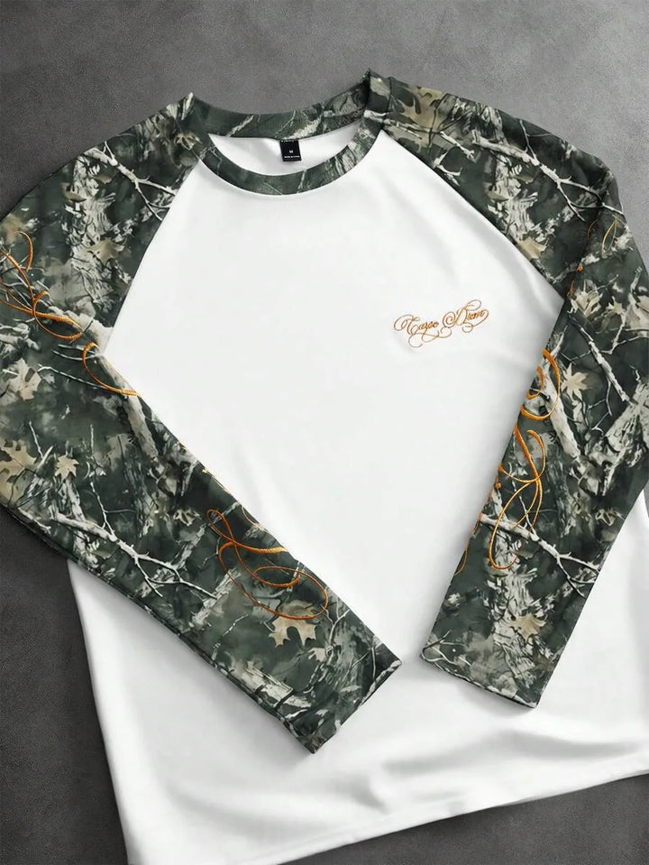 Longsleeve met raglan mouwen