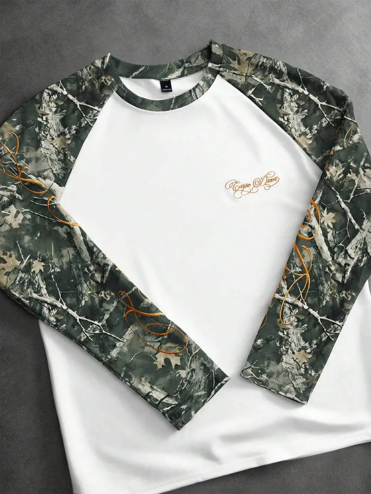 Longsleeve met raglan mouwen