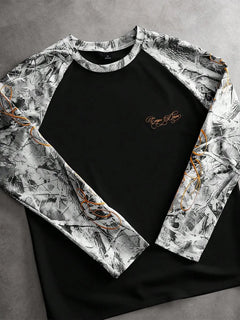 Longsleeve met raglan mouwen