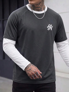 Longsleeve met handgeschreven print