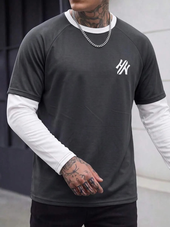 Longsleeve met handgeschreven print
