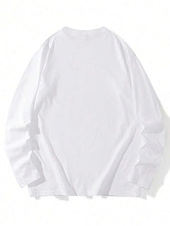 Oversized T-shirt met lange mouwen
