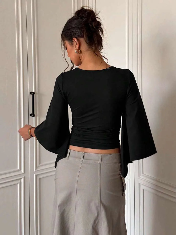 Slim fit crop top
