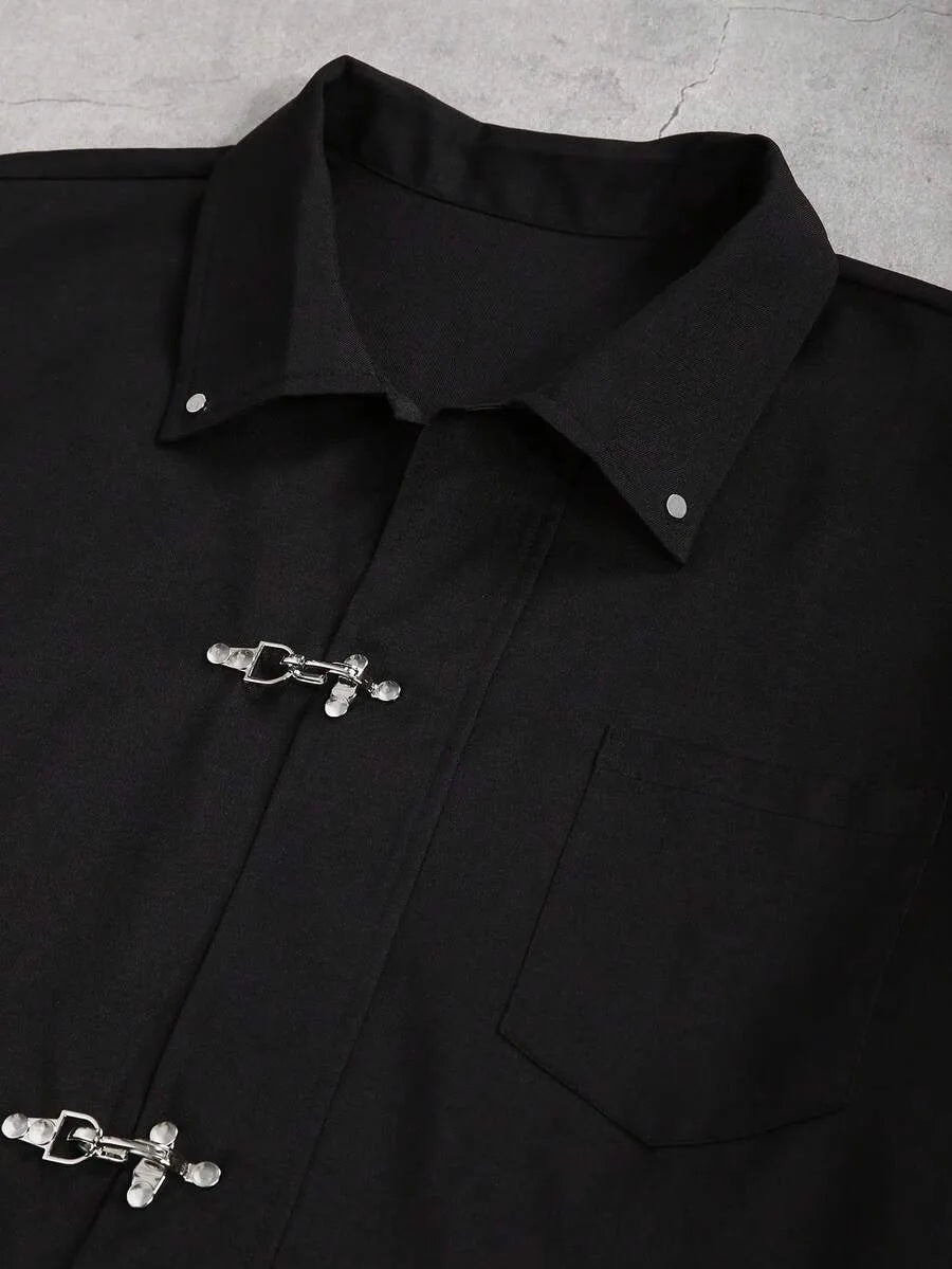 Overshirt met borstzak