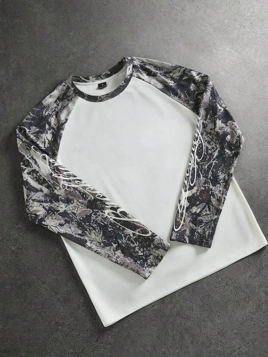 Longsleeve met raglan mouwen