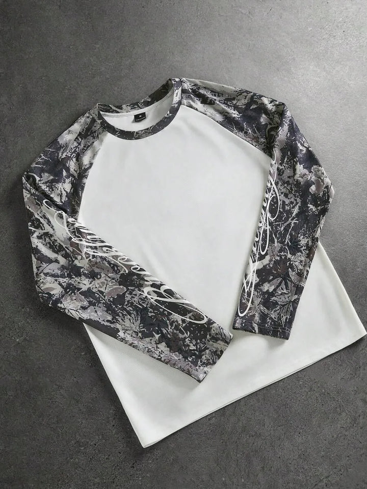 Longsleeve met raglan mouwen