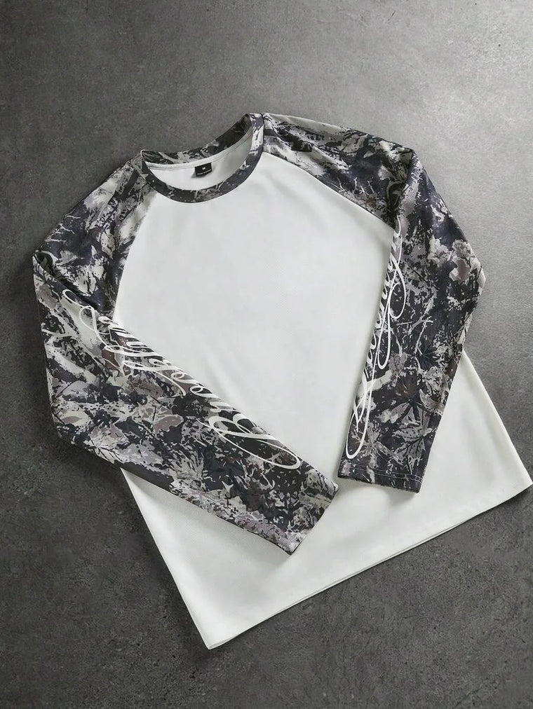 Longsleeve met raglan mouwen