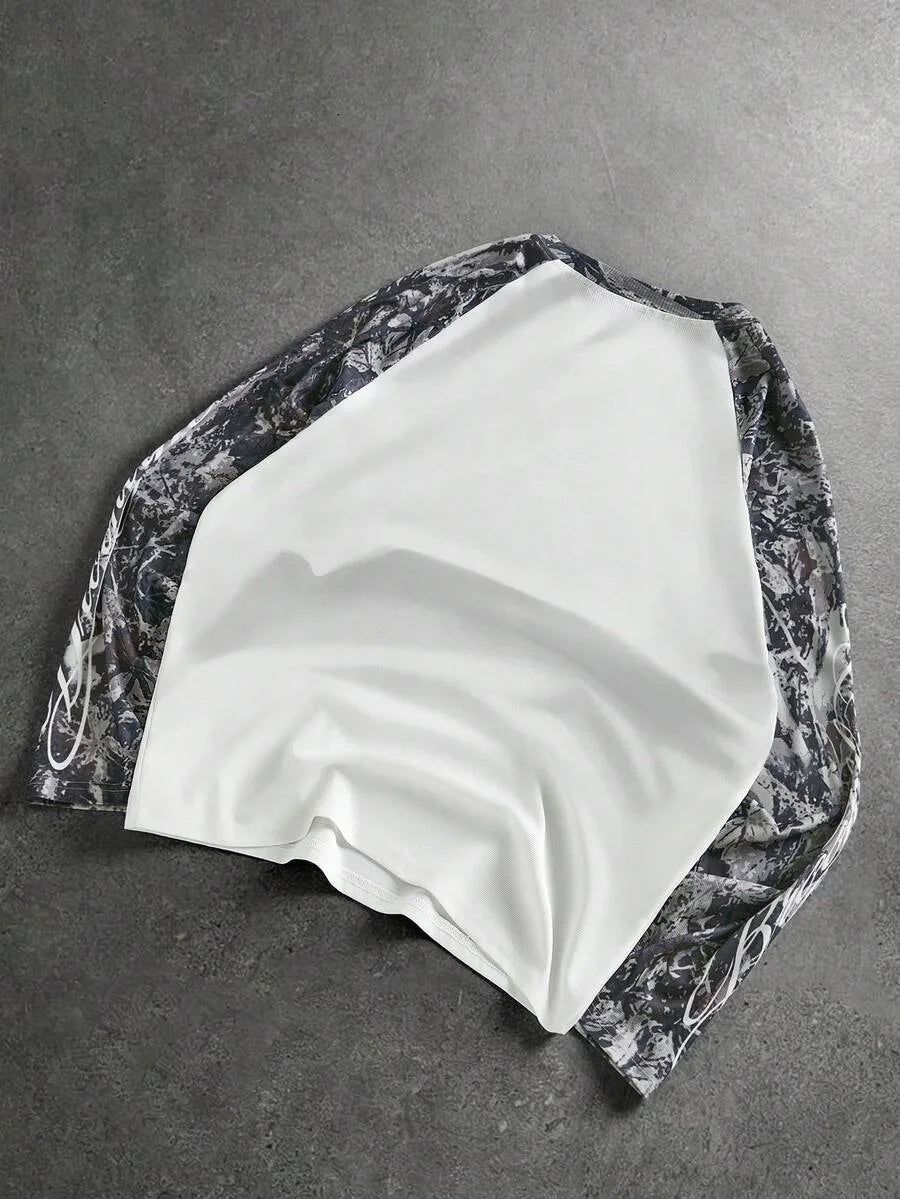 Longsleeve met raglan mouwen