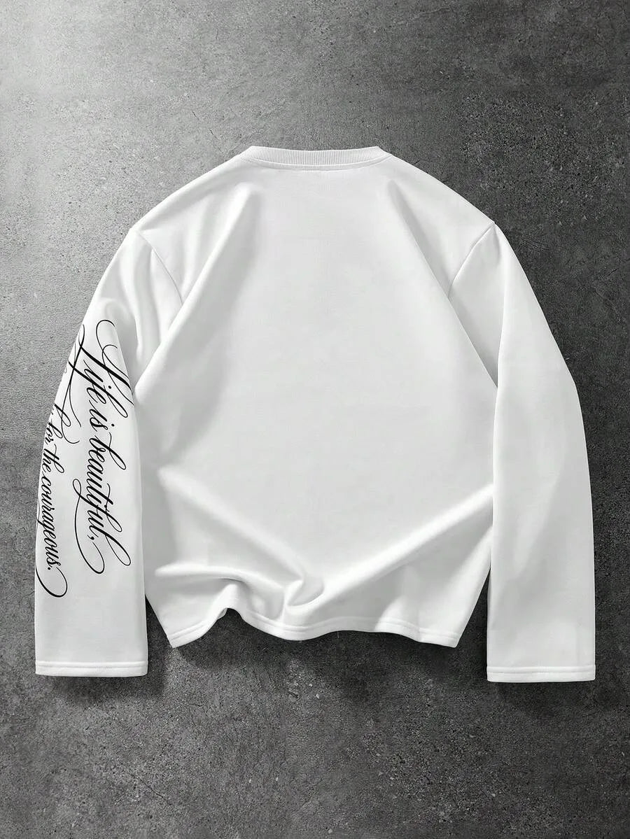 Longsleeve met graphic print