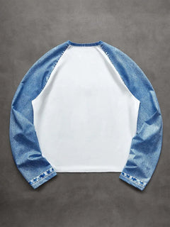 Longsleeve met raglan mouwen