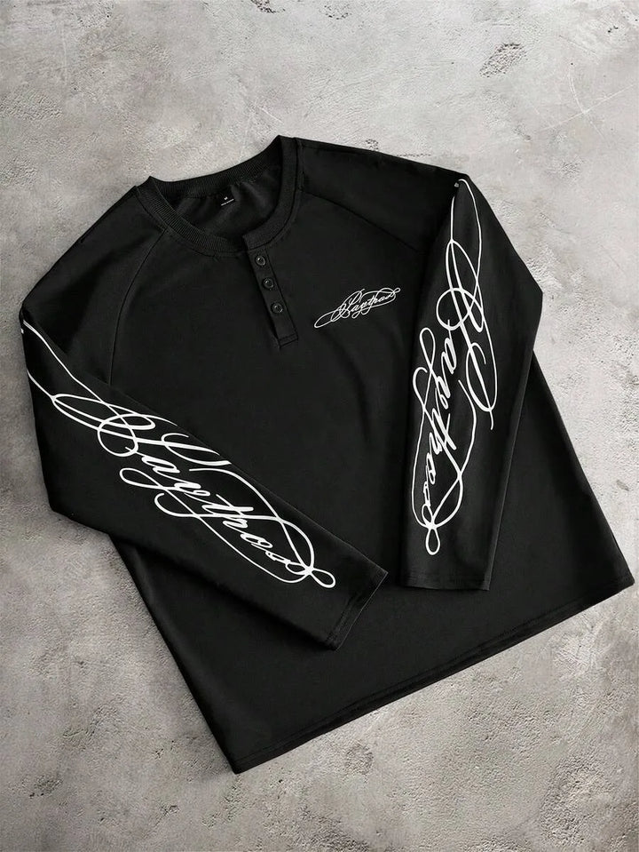Longsleeve met raglan mouwen