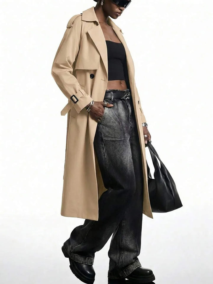 Trench coat met ceintuur
