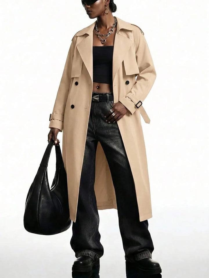 Trench coat met ceintuur