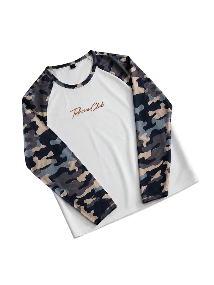 Longsleeve z rękawami raglanowymi
