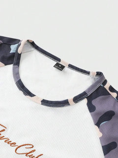 Longsleeve met raglan mouwen