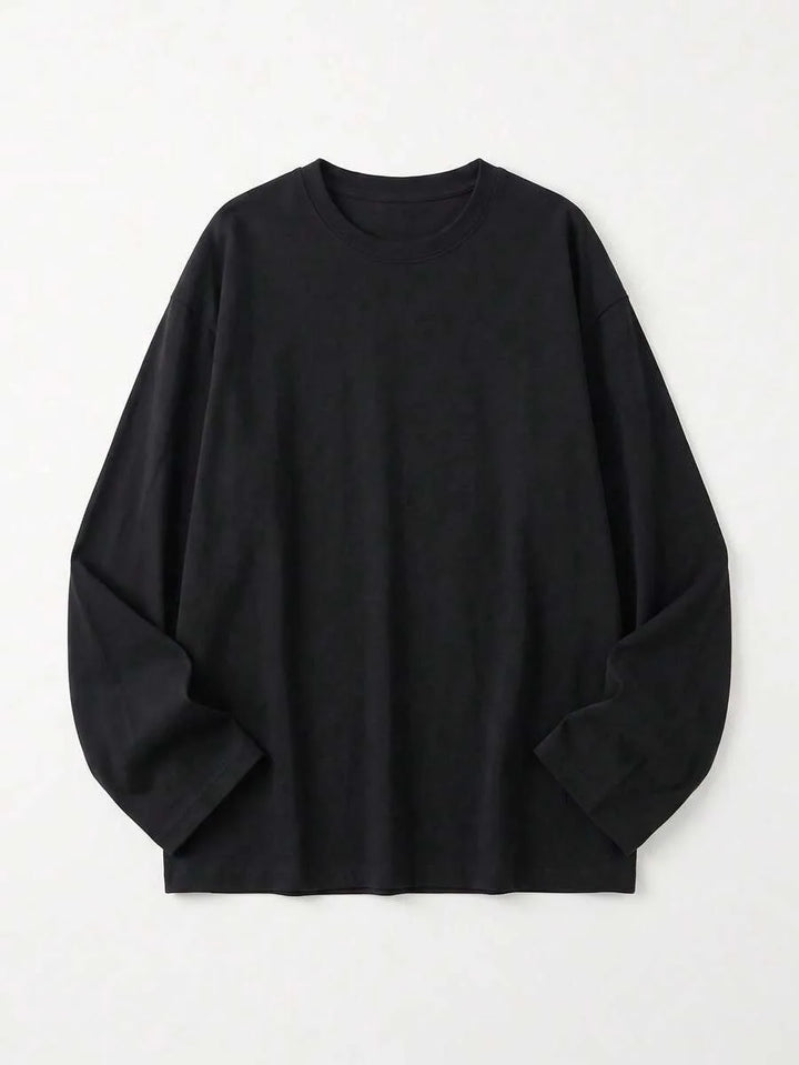 Oversized T-shirt met lange mouwen
