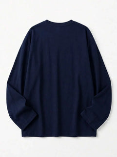 Oversized T-shirt met lange mouwen