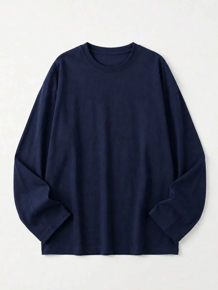 Oversized T-shirt met lange mouwen