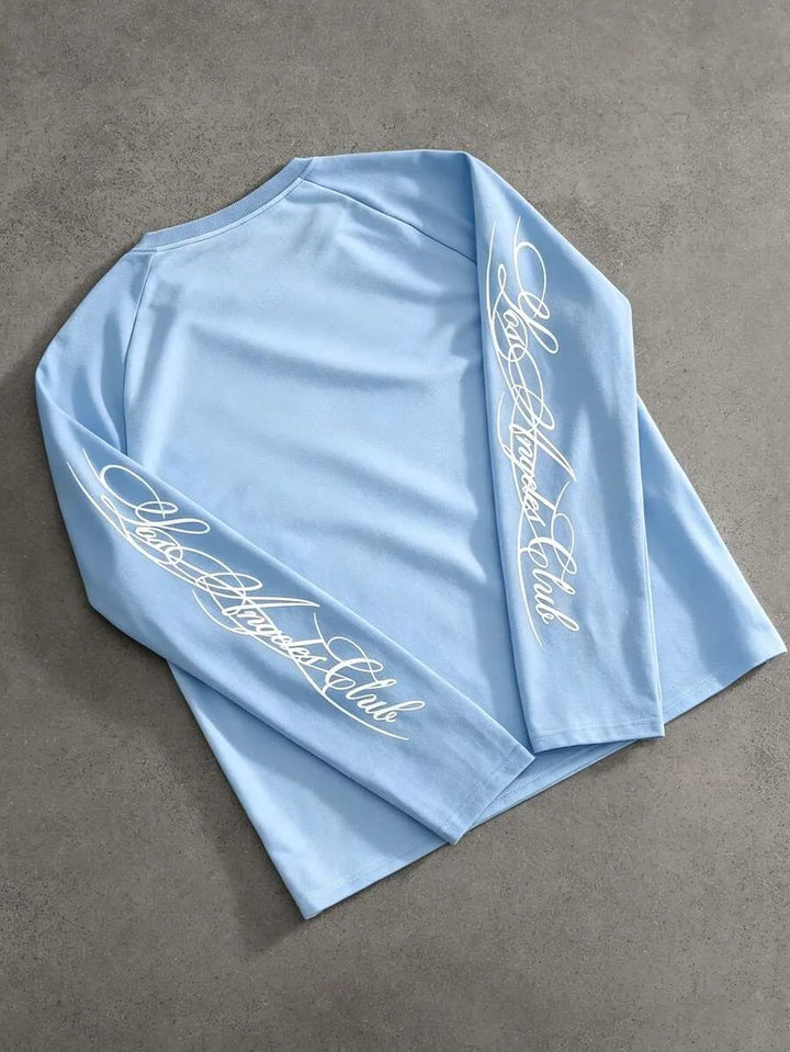 Longsleeve met handgeschreven print
