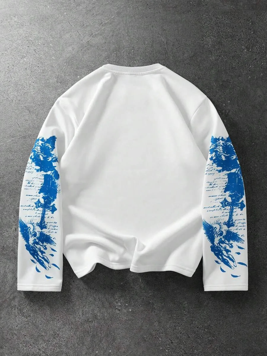Longsleeve met graphic print