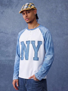 Longsleeve met raglan mouwen