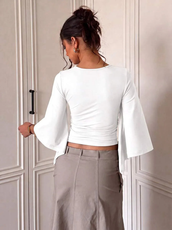 Slim fit crop top