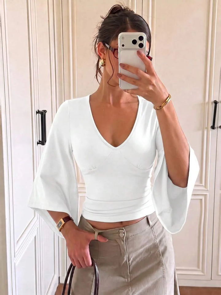 Slim fit crop top