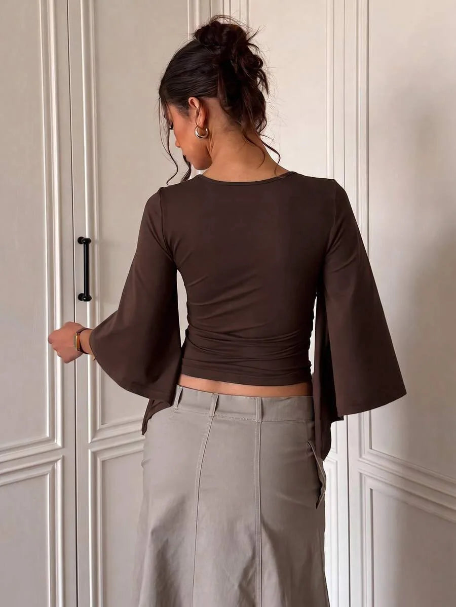 Slim fit crop top