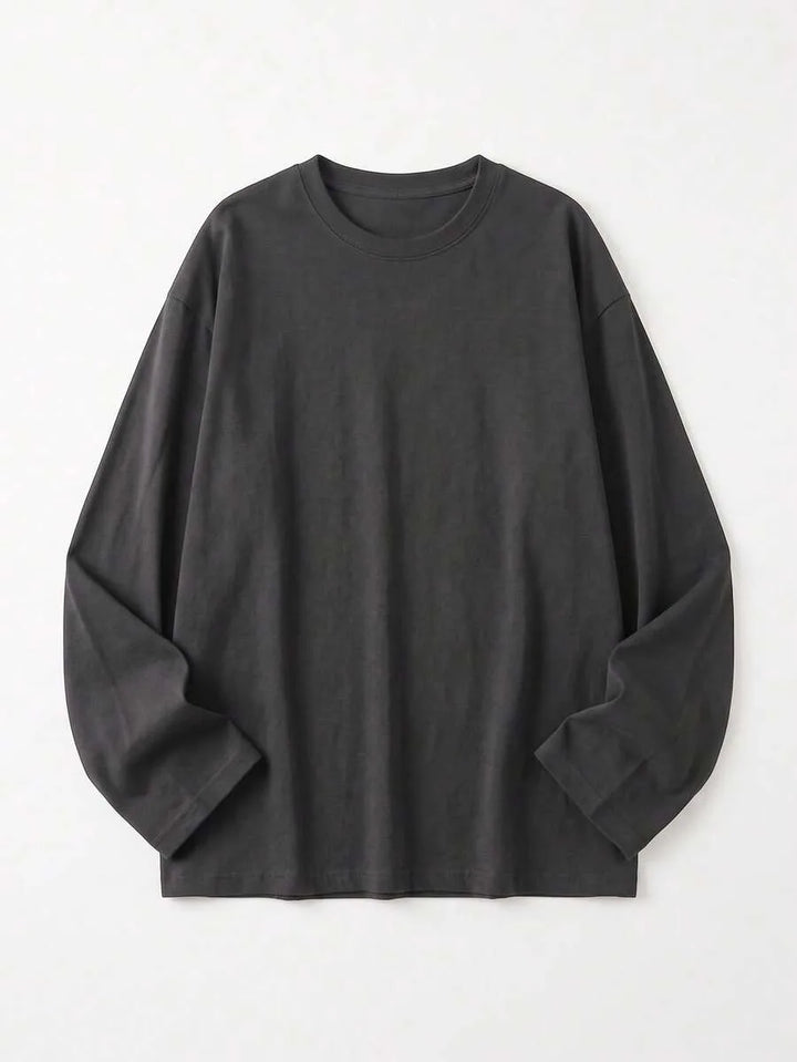 Oversized T-shirt met lange mouwen