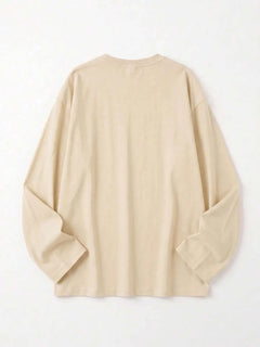 Oversized T-shirt met lange mouwen