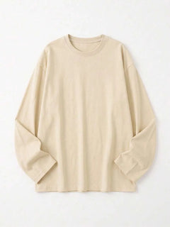 Oversized T-shirt met lange mouwen