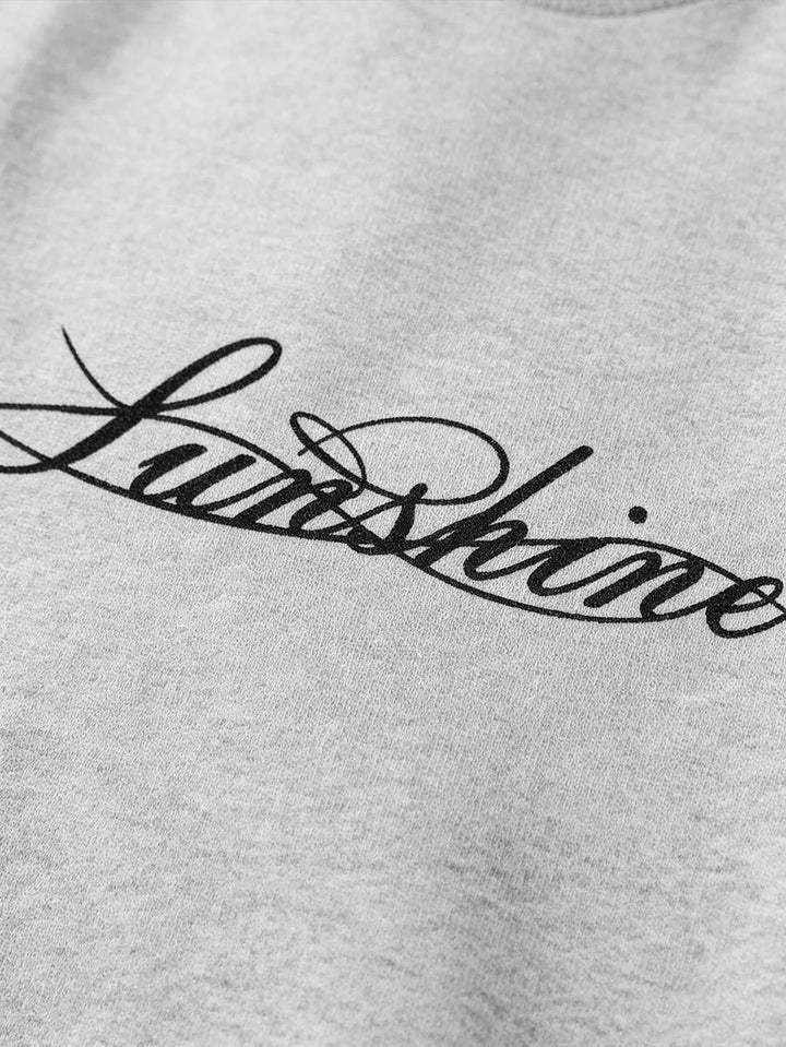 Longsleeve met handgeschreven print