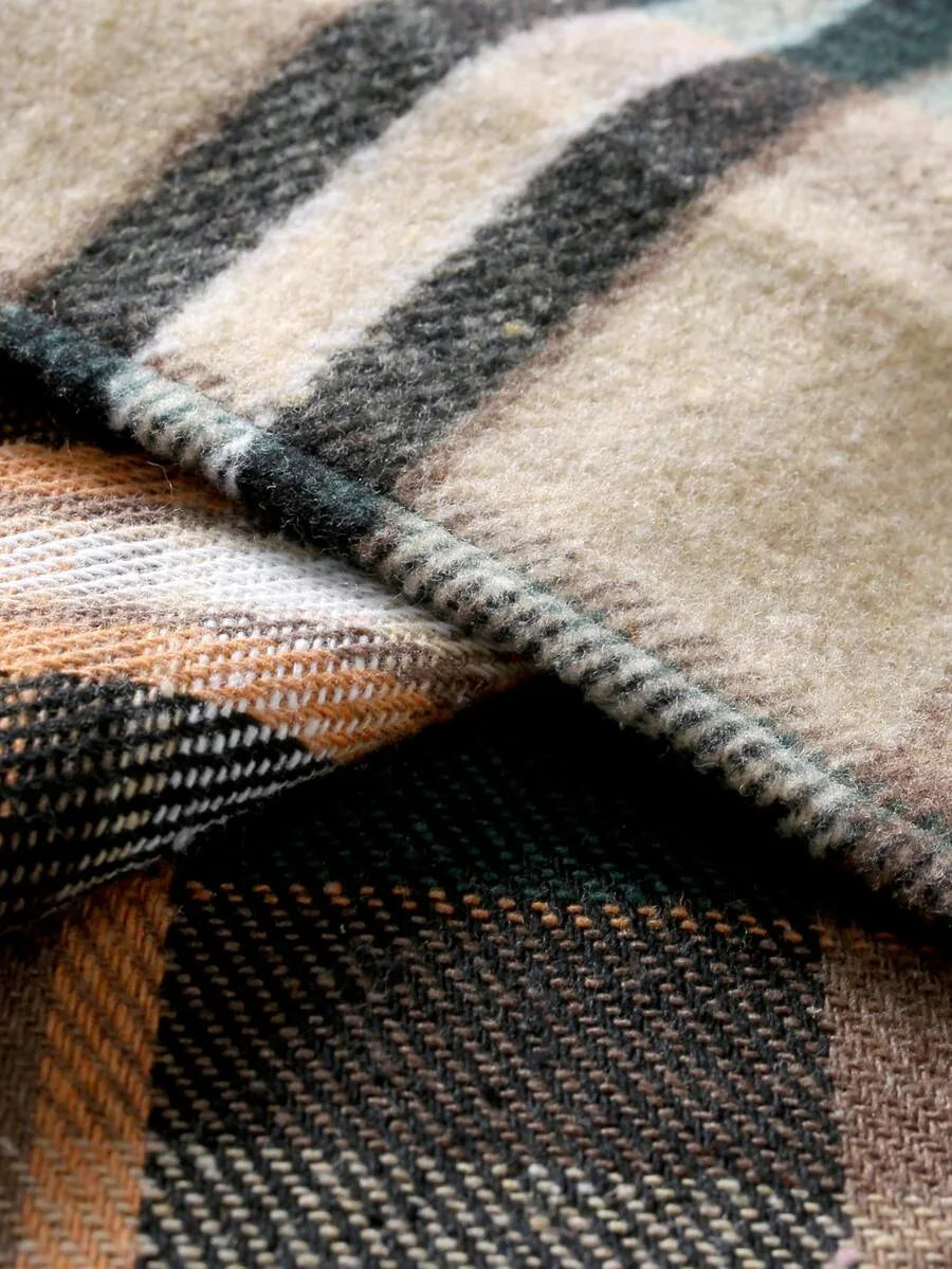 Overshirt met plaid patroon