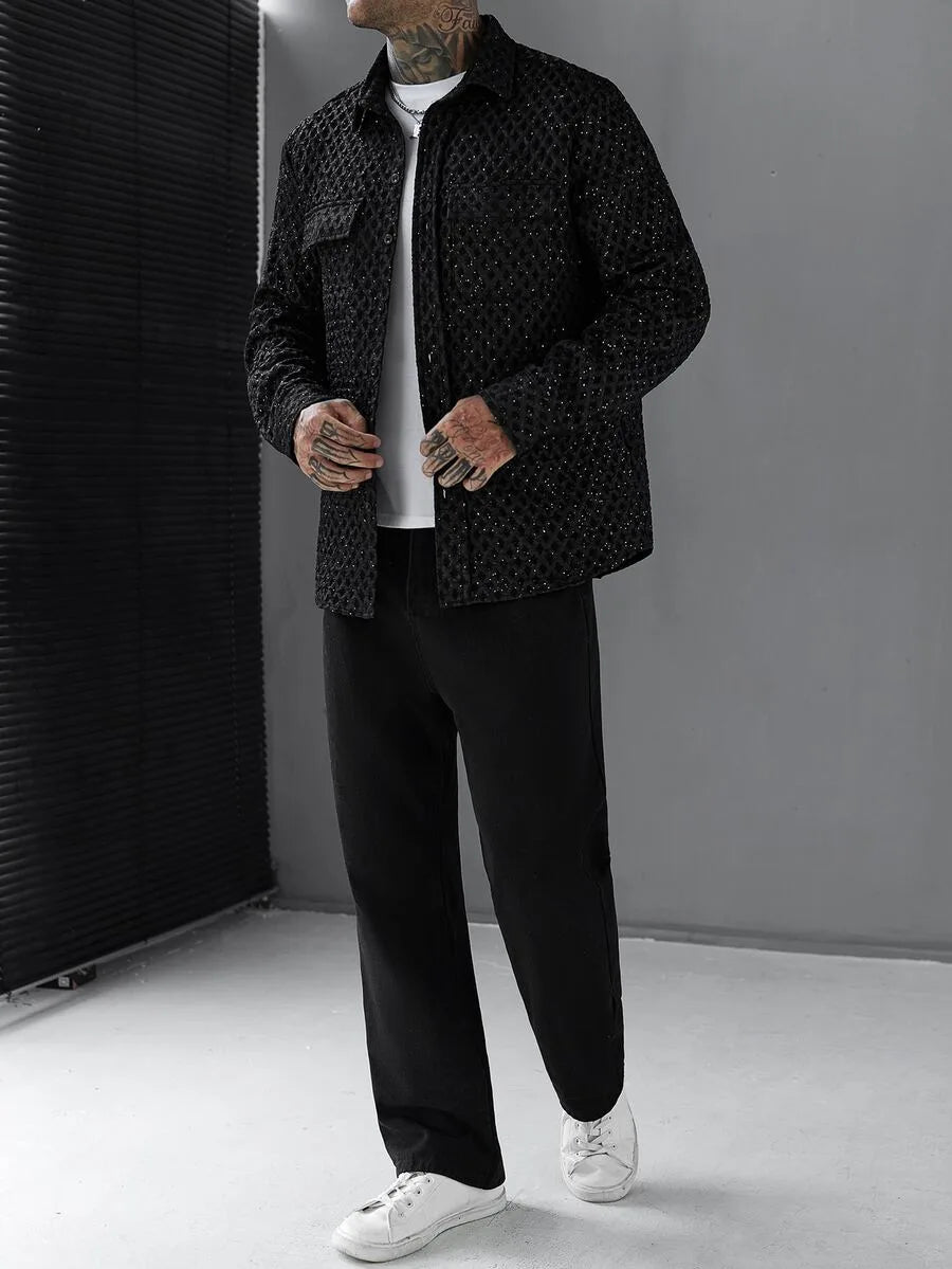 Overshirt met borstzak