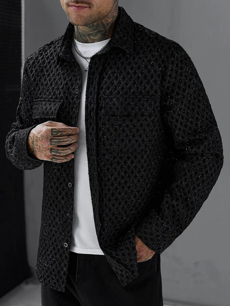 Overshirt met borstzak
