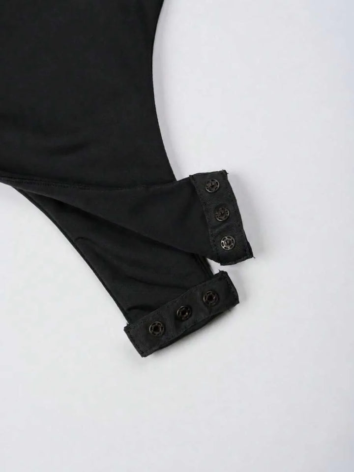 Bodysuit met diepe V-hals
