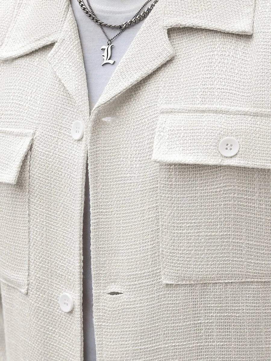 Bomberjack met collared neckline